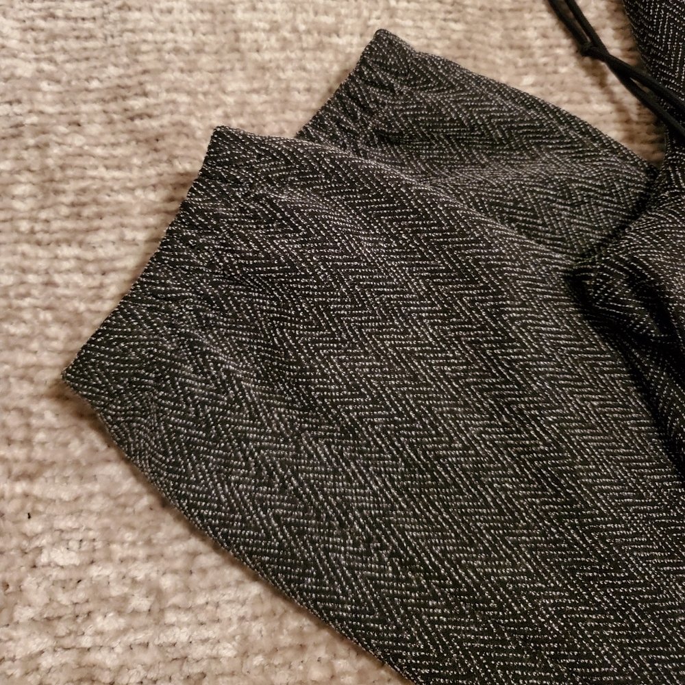 Express Herringbone Textured Drawstring Joggers - image 7